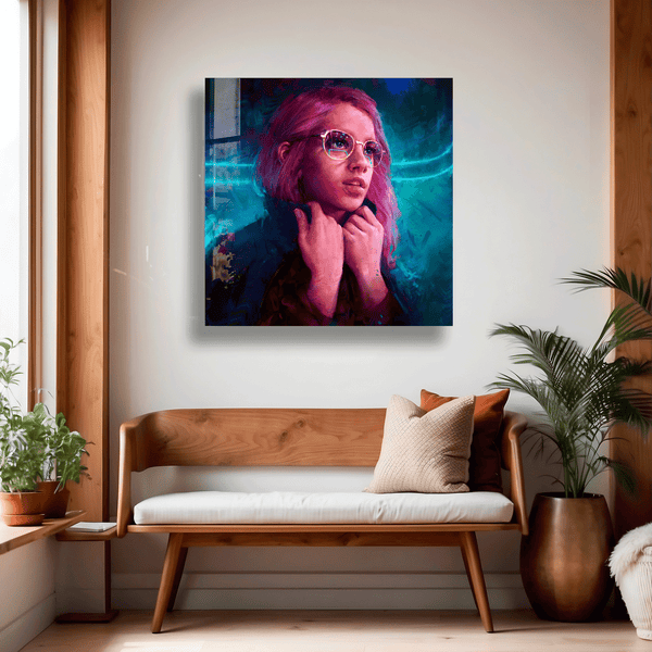 Custom Digital Art Metal Print
