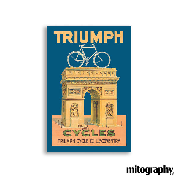 Triumph Cycles Poster (c.1920s) – HD Aluminum