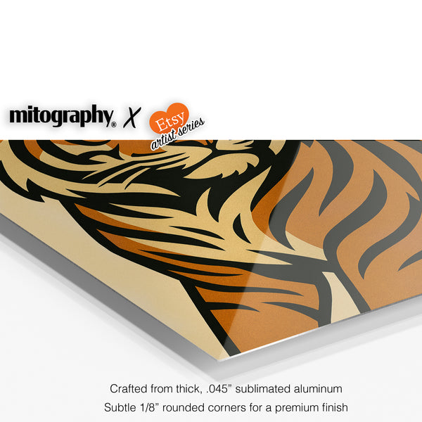 Modern Tiger – Mitography x Cagden Studio – HD Aluminum