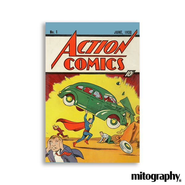 Action Comics No. 1 (1938) - HD Aluminum