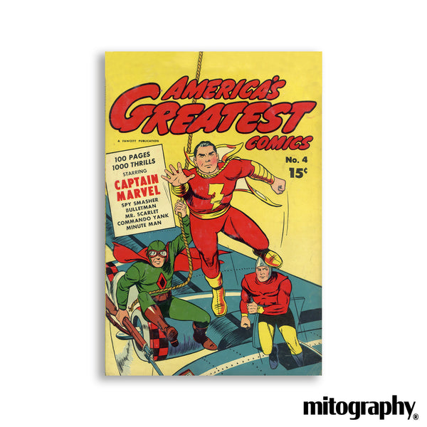 America's Greatest Comics No. 4 (1942) – HD Aluminum