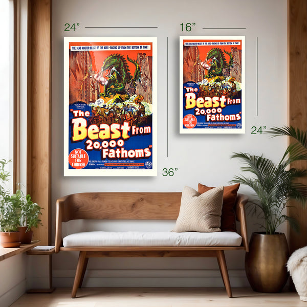 Beast from 20,000 Fathoms c.1953 - HD Aluminum