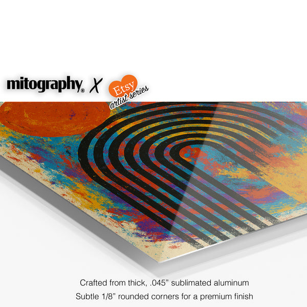 Mid Century Abstract – Mitography x Cagden Studio – HD Aluminum