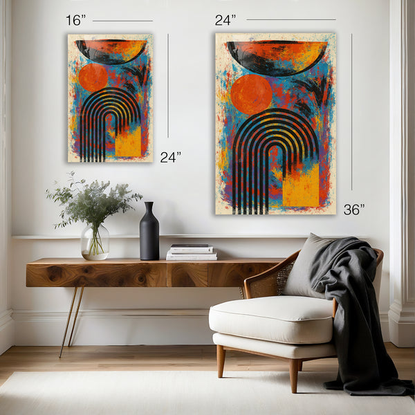 Mid Century Abstract – Mitography x Cagden Studio – HD Aluminum