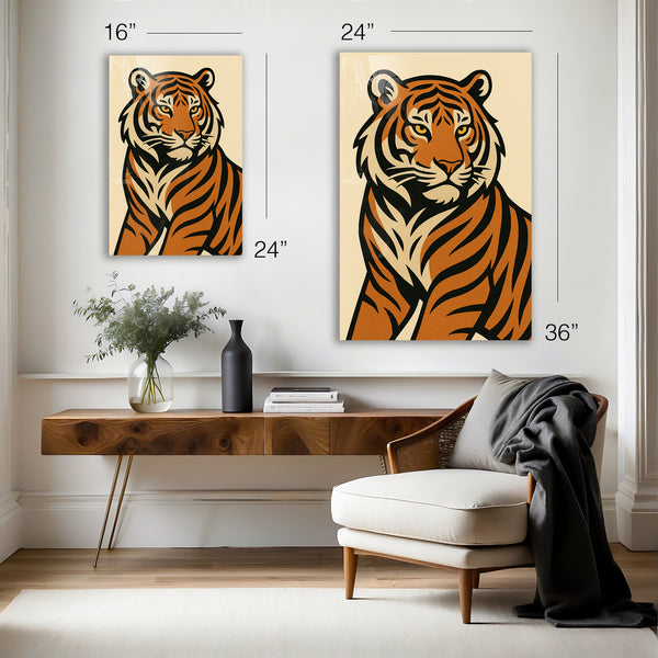 Modern Tiger – Mitography x Cagden Studio – HD Aluminum