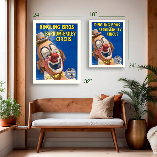 c.1944 Ringling Bros. Maxwell Coplan - HD Aluminum