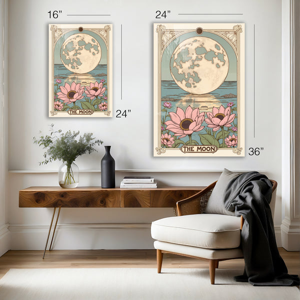 Vintage Moon Tarot Art Print - Mitography x Tailwood Products - HD Aluminum